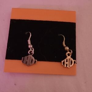 Harley Davidson earings
